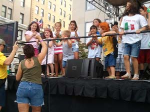 Scene from the West Virginia Italian Heritage Festival